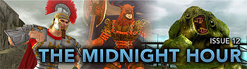 Issue 12 logo, The Midnight Hour