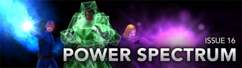 Issue 16 logo, Power Spectrum